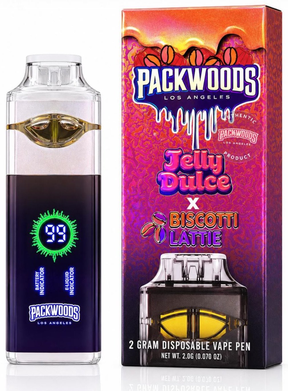 Packwoods – Jelly Dulce x Biscotti Lattie