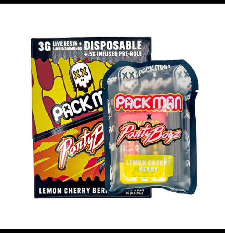 Packman x Party Boyz – Lemon Cherry Berry 3G