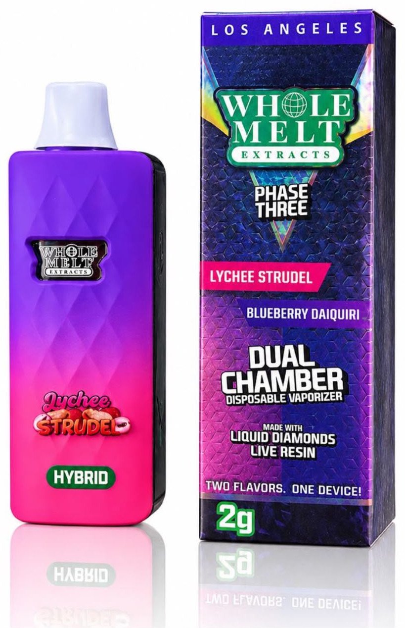 Whole Melt Extracts – Lychee Strudel x Blueberry Daiquiri