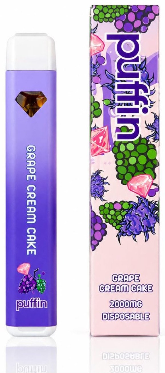 Puffin – Grape Cream Cake