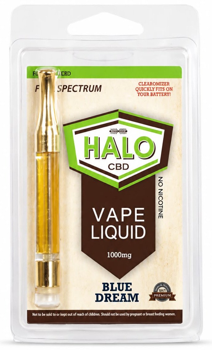 Halo CBD – Cartucho Blue Dream 1000 mg