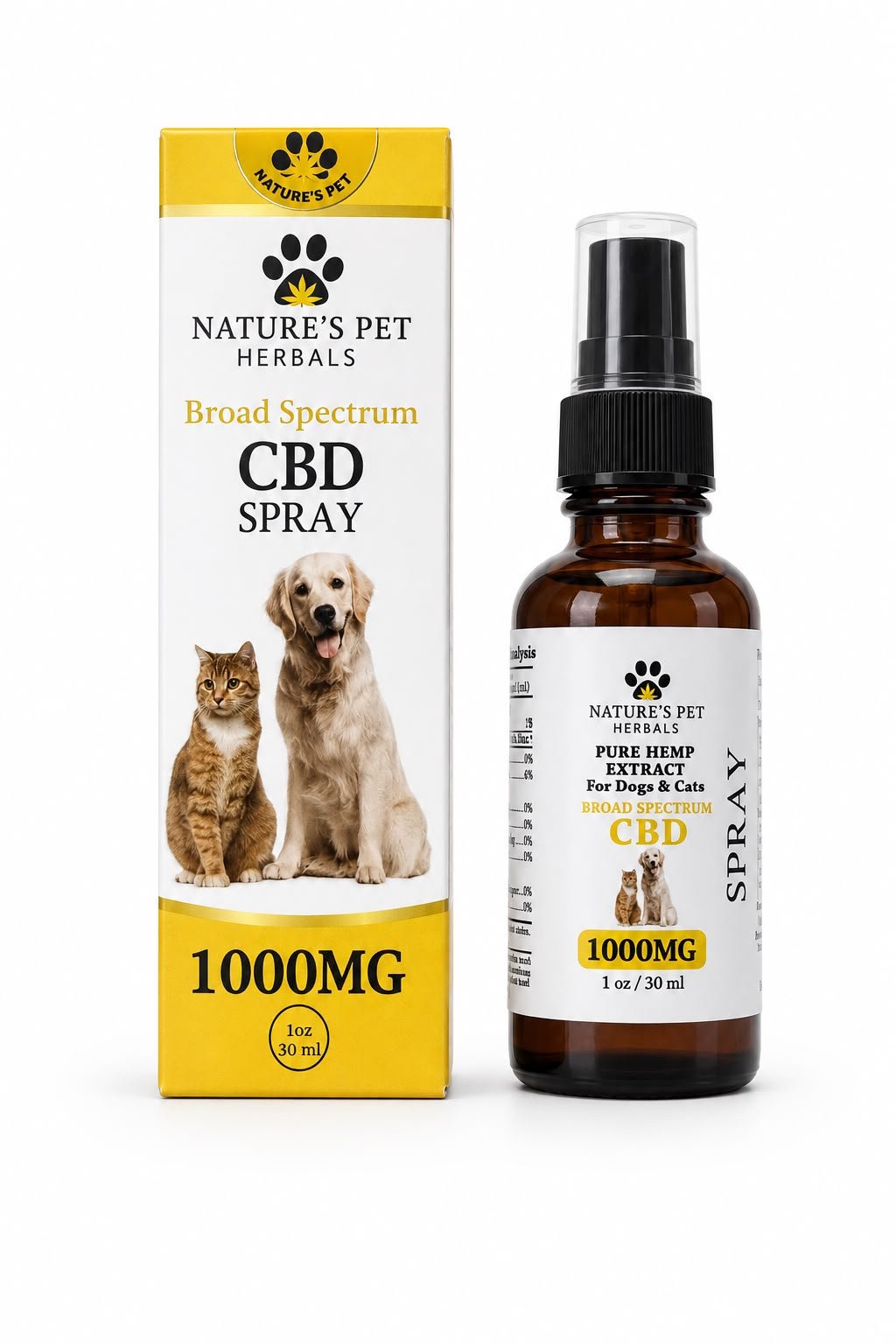 Gotero Mascotas 1000 mg (Spray)