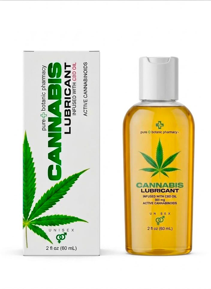 Lubricante íntimo de cannabis