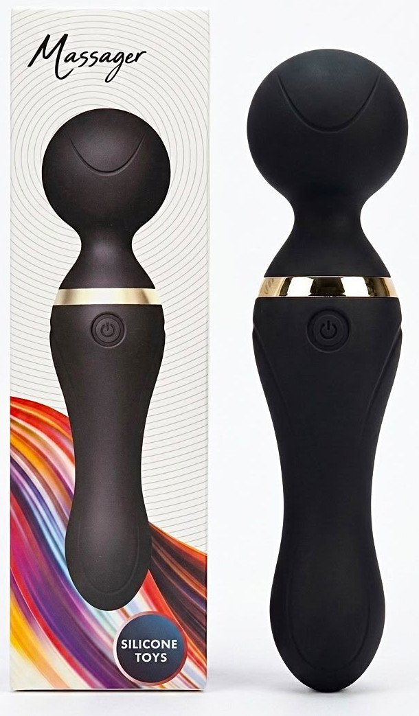 Masajeador wand de silicón