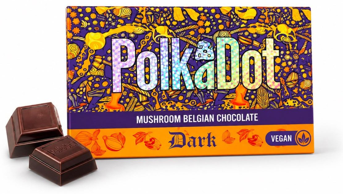 Chocolate PolkaDot con código QR